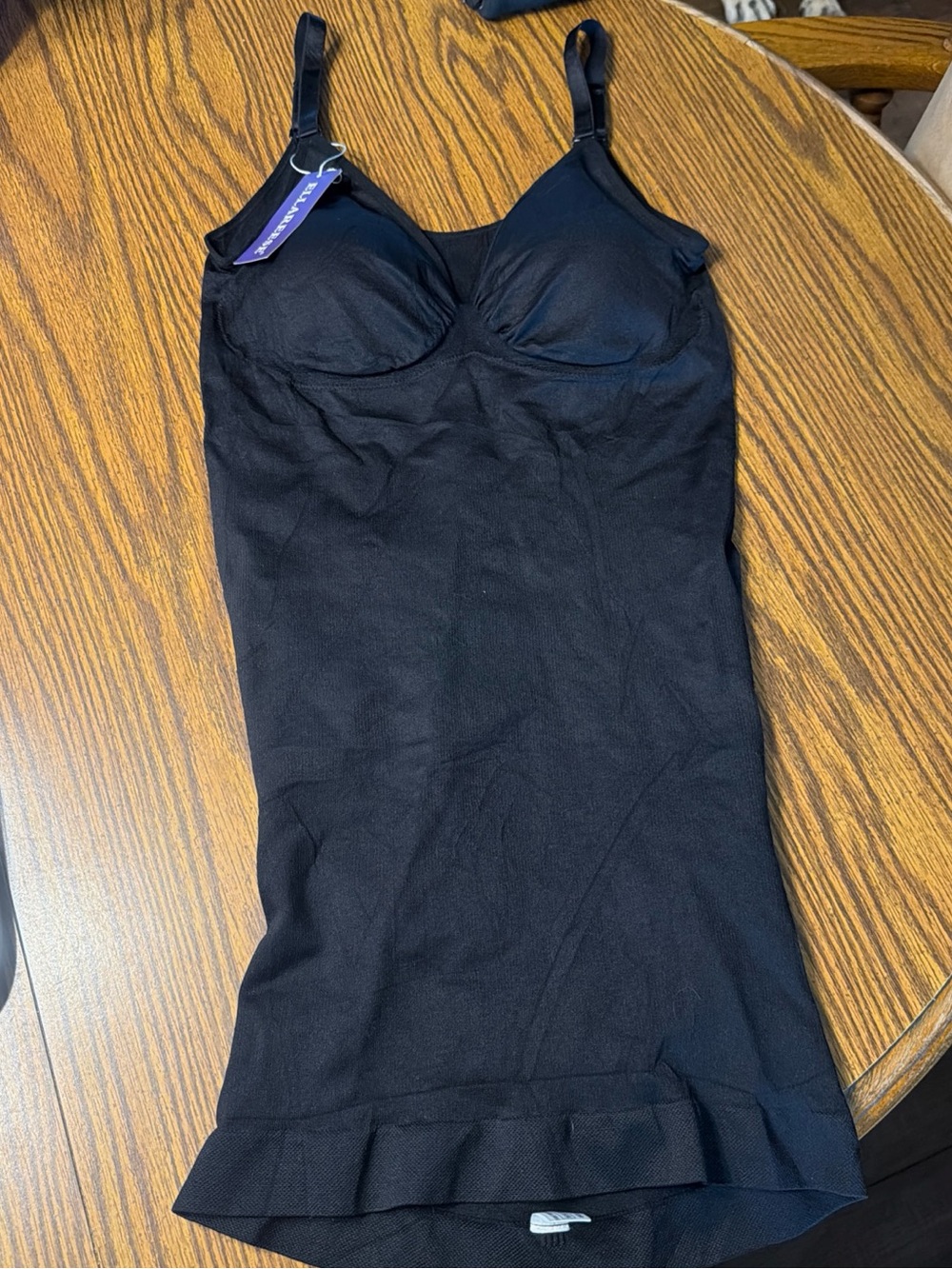Black Shaping Slip with Built-In Cups by Maidenform